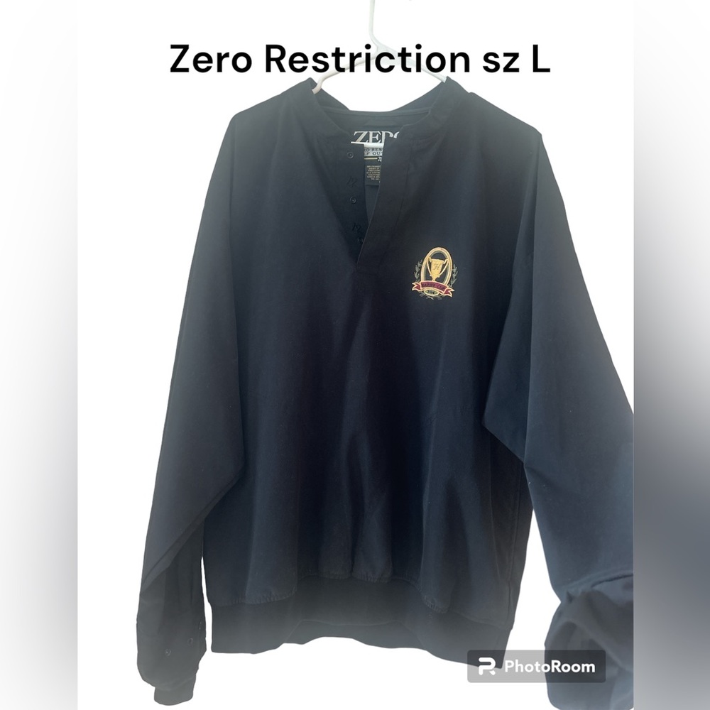 Zero Restriction Windbreaker Performance Pullover… - image 1